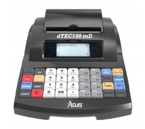 ταμειακή μηχανή aclas dtec100 md